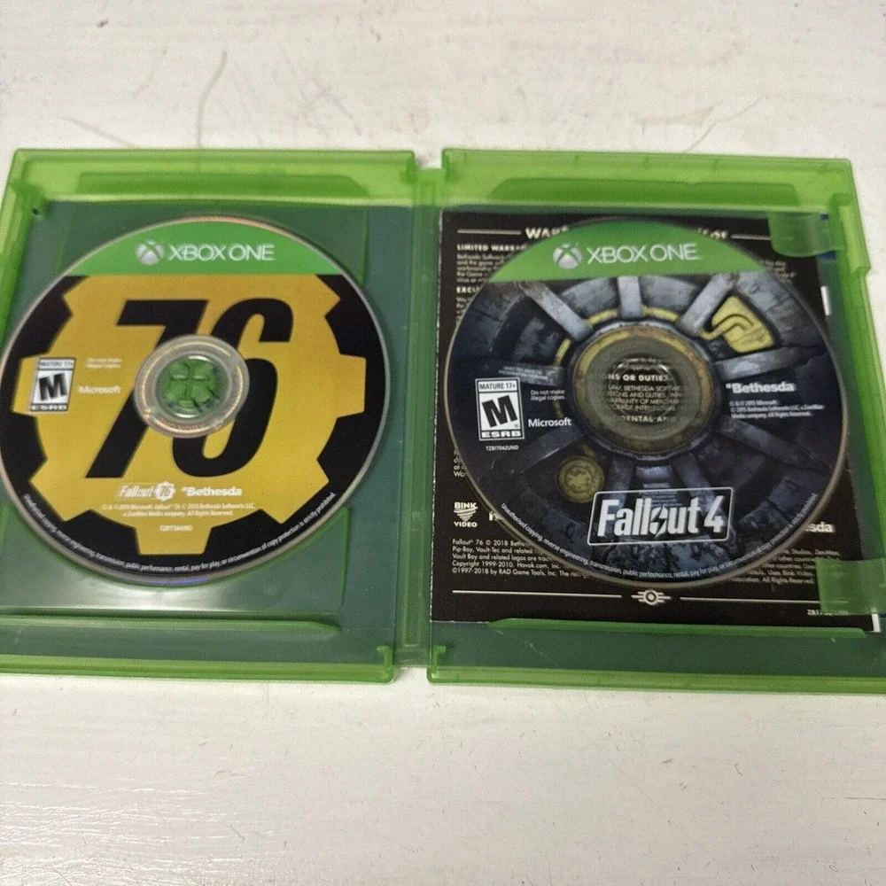 Lot of 10 XBOX ONE Games‎ Battlefield 1 4 FIFA 16 Nba2k18 Deadlifting Fallout 76